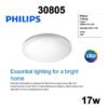 Philips 30805 LED Ceiling Light 2700K Warm White