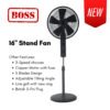 Boss Rotating Stand Fans (10", 14", 20") Fans Oscillation Fan Kipas Berdiri Kipas Angin Berdiri