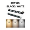 Normal track Liners track light LEDLinear Lamp LED Flood light 30W 40W Flood light Spotlight Ceiling light lampu ceilin