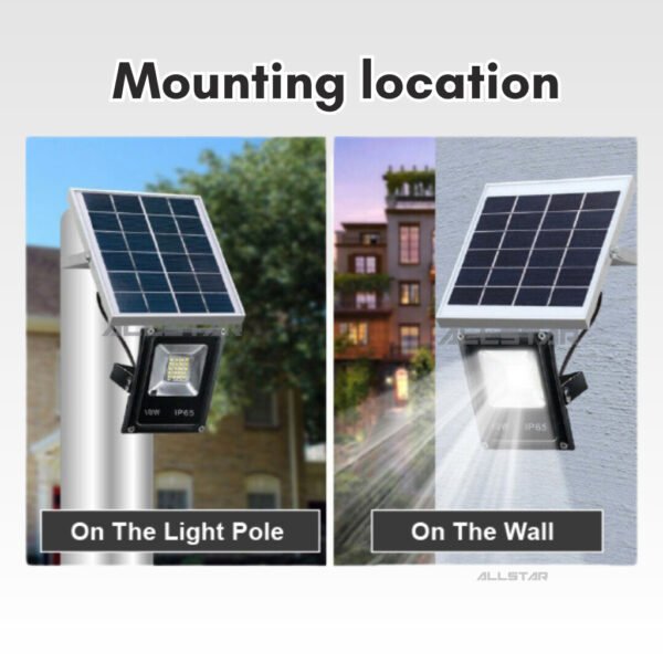 BOSSMAN Solar Led Flood Light Aluminum Waterproof Remote Control 6500K (100W,250W,300W,400W)