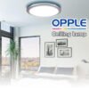 Opple Ceiling Light Lamp High Quality Modern Panel Led Indoor Acrylic Ceiling Light 3 Color Lampu Siling Ruang Tamu