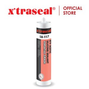 69f82c60abb91_1777871968.jpg X'traseal SA-117 (White)Versatile Grade RTV Acetic Silicone Sealant 200g