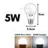 69f82c60d376f_1777871968.jpg 【SIRIM】E27 LED Light Bulb Mentol LED Lamp Light 3W 5W 9W 12W 15W 18W 24W Energy Saving Table Lamp
