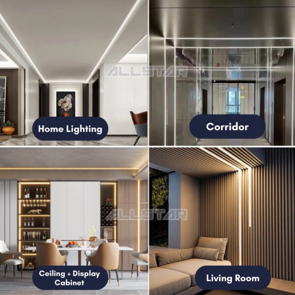 【SIRIM】LED T5 Batten Tube 3 Pin Light Lamp Bulb Complete Set Celling Light Energy saving 1ft/ 2ft/ 3ft/ 4ft