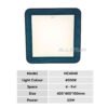 Opple Ceiling Light Lamp High Quality Modern Panel Led Indoor Acrylic Ceiling Light 3 Color Lampu Siling Ruang Tamu