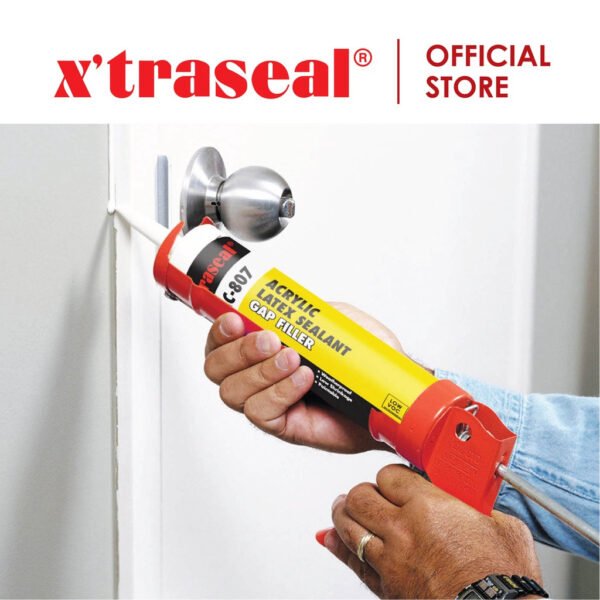 X'traseal (White) MC-807 Acrylic Latex Sealant - Gap Filler 450g