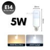 【SIRIM】LED Stick Bulb 10W 15W 5W E27 PLC 3000K Warm Light 6500K Daylight Bulb Mentol Lampu Energy Saving