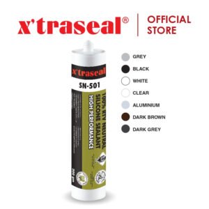 69f82c61e482e_1777871970.jpg X'traseal SN-501 (Clear) 100% RTV Neutral Silicone Sealant (300g)