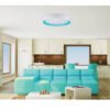 Opple Ceiling Light Lamp High Quality Modern Panel Led Indoor Acrylic Ceiling Light 3 Color Lampu Siling Ruang Tamu