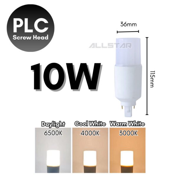 【SIRIM】LED Stick Bulb 10W 15W 5W E27 PLC 3000K Warm Light 6500K Daylight Bulb Mentol Lampu Energy Saving