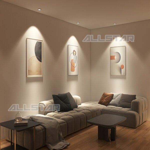 69f82c65382b7_1777871973.jpg BS Light LED Recessed Eyeball 9W Anti-Glare Spotlight Ceiling Lamp Recessed Lampu