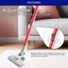 Wirata VC-550 Cordless Vacuum Aluminium Telescopic Tube