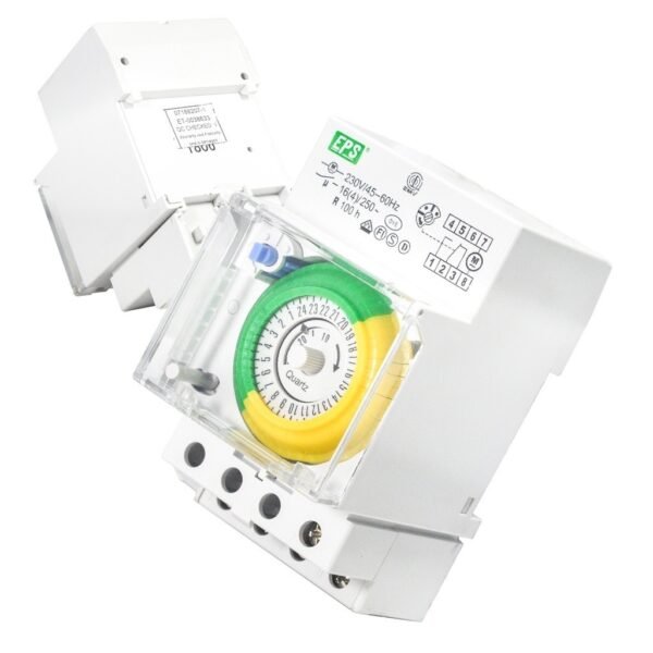 EPS 24 hrs Power Reserve Time Switch Din Rail Timer