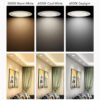 69f82c67451d0_1777871975.jpg Anti-Glare LED Recessed Downlight Plastic 12W 18W Lampu Siling Rumah Round Room Ceiling Lighting