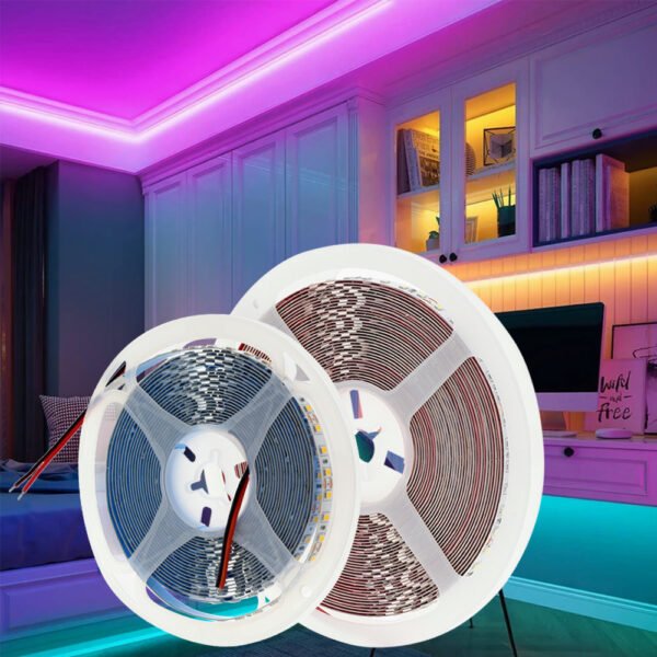 Multicolor LED Strip Light 5M 2835 120LED/m DC12V Flexible Led Neon Light Room Decoration