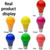69f82c6d94a02_1777871981.jpg Fast Delivery⚡A60 Color Bulb 7W RED YELLOW GREEN PURPLE BLUE E27 LAMPU RAYA DECOR BULB LIGHT CHRISTMAS LIGHT FESTIVAL