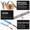 Multicolor LED Strip Light 5M 2835 120LED/m DC12V Flexible Led Neon Light Room Decoration