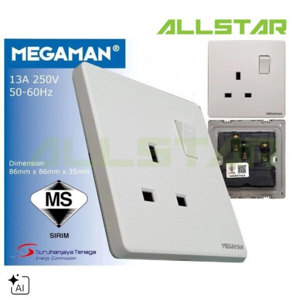 69f82c701a511_1777871984.jpg ✨SIRIM + READY STOCK✨ Siemens Switches & Sockets 1 Gang 2 Gang 3 Gang 4 Gang 13A Socket 20A