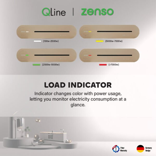 69f82c726d01b_1777871986.jpg ZENSO Qline Power Track 400mm 600mm 1000mm 13A Flat Universal 20W Fast Charging Type A+C Adaptor Round Track