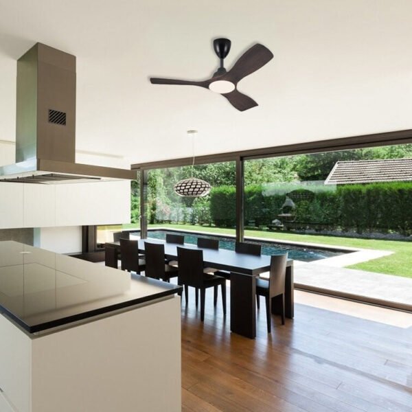 INOVO POLO 42 LED DC Motor 3 Color LED Light 3 ABS Blade 16 Speed (8F+8R) Remote Control Ceiling Fan | Kipas Siling