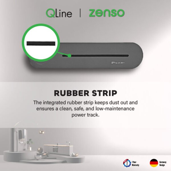 69f82c72bb1c4_1777871986.jpg ZENSO Qline Power Track 400mm 600mm 1000mm 13A Flat Universal 20W Fast Charging Type A+C Adaptor Round Track