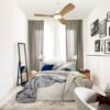 INOVO POLO 42 LED DC Motor 3 Color LED Light 3 ABS Blade 16 Speed (8F+8R) Remote Control Ceiling Fan | Kipas Siling