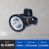 Bossman LED Head Lamp Waterproof Camping Head Light Rechargeable Torch Headlamp Lampu Kepala