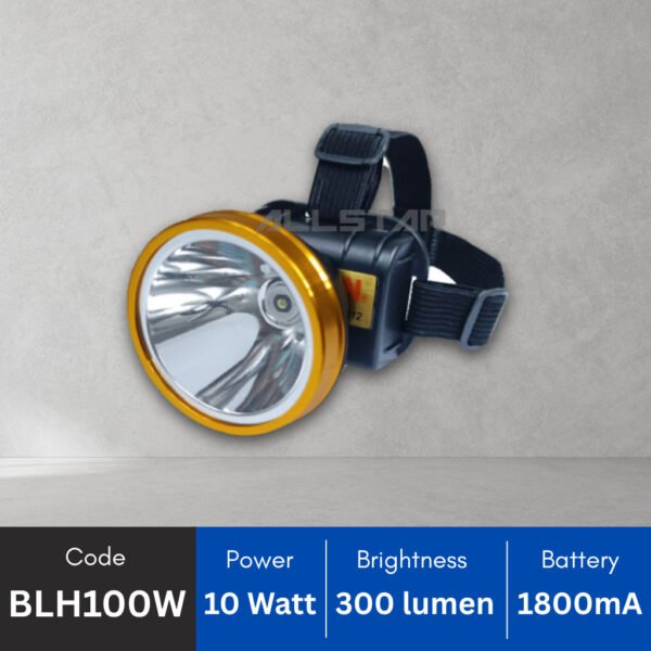 Bossman LED Head Lamp Waterproof Camping Head Light Rechargeable Torch Headlamp Lampu Kepala