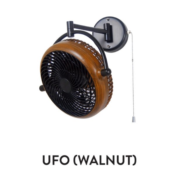 69f82c7907fe9_1777871993.jpg NSB UFO Corner Fan 8" Ceiling Wall Mount Fan 3 Blade Angle Adjustable Fan Kipas Koner Ruang Tamu Kipas Dapur