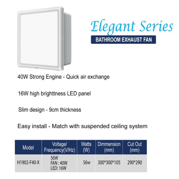 69f82c7a5934f_1777871994.jpg Media Ceiling Exhaust Fan Window Exhaust Fan Wall Mount Exhaust Fan with SIRIM Kipas Ekzos Fan
