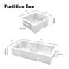 PVC 3" X 3" / 3" X 7" PARTITION BOX NUT BOX FOR SWITCHES & SOCKET