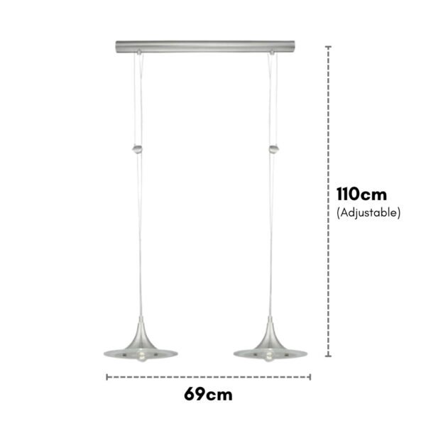 Eglo Pendant Lamp Chandelier Modern Pendant Lamps Lampu Gantung Kaca Bilik Dapur Hanging Light Lampu Siling Chandelier