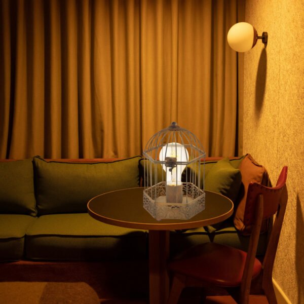 EGLO HARLING Table Lights Vintage Lamp E27 (Table Luminaire; Steel, Rust-Coloured)
