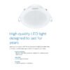 PHILIPS Eridani DL190B LED Recess Downlight 6" 14W Daylight/Coolwhite/Warmwhite LED Ceiling Light