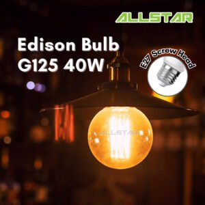 69f82c824d52d_1777872002.jpg Designer Edison Bulb G125 40W E27 Warm White Round Decoration Retro Bulb