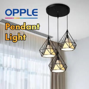 69f82c830f927_1777872003.jpg Opple Pendant Light Lampu Gantung Hiasan Vintage Brown Loft Diamond Retro Modern