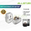 Travel Adapter Universal Adapter Charger With Type-C. Universal Travel Adapter Plug All In One International Worldwide