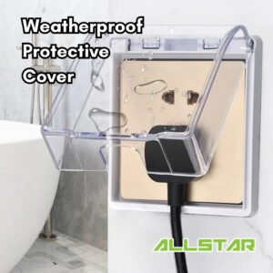 69f82c846e8f3_1777872004.jpg Outdoor/Indoor Weatherproof PVC Switch / Socket Protective Cover Self Adhesive