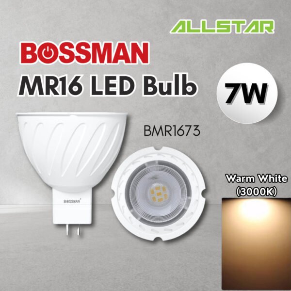 MR16 Led Bulb Mentol 7W Spotlight Track Light Tracklight Eyeball Ceiling Downlight Down Lighting