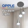 Opple Modern Designer LED Chandelier Hanging Restaurant Pendant Light Pendant Lamp Lampu Siling Gantung Indoor Lighting