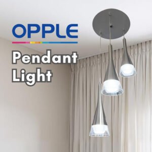 69f82c8517010_1777872005.jpg Opple Modern Designer LED Chandelier Hanging Restaurant Pendant Light Pendant Lamp Lampu Siling Gantung Indoor Lighting
