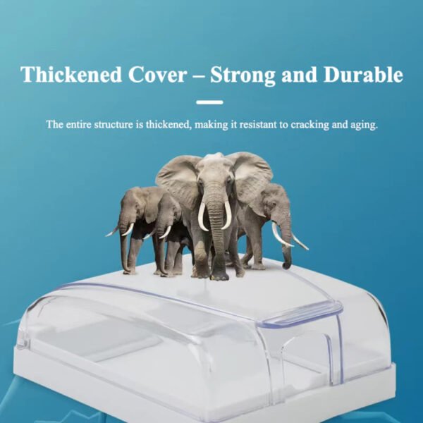 Outdoor/Indoor Weatherproof PVC Switch / Socket Protective Cover Self Adhesive