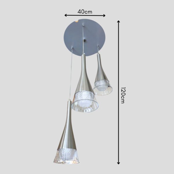 Opple Modern Designer LED Chandelier Hanging Restaurant Pendant Light Pendant Lamp Lampu Siling Gantung Indoor Lighting