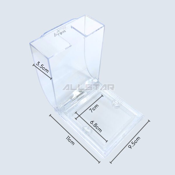 Outdoor/Indoor Weatherproof PVC Switch / Socket Protective Cover Self Adhesive