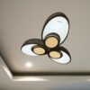 Opple Modern Designer LED Chandelier Hanging Dining Room Pendant Light Pendant Lamp Lampu Siling Gantung Indoor Lighting