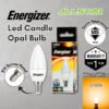69f82c881eea5_1777872008.jpg Energizer 3W LED Candle Bulb OPAL E14 Warm White 2700K Energy Saving