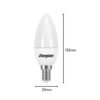 69f82c888dc91_1777872008.jpg Energizer 3W LED Candle Bulb OPAL E14 Warm White 2700K Energy Saving