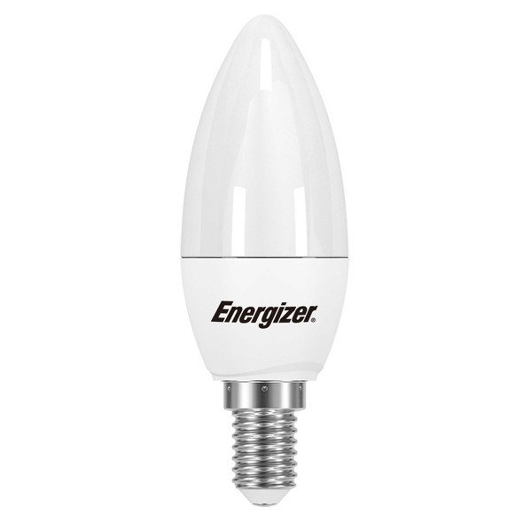 69f82c8a36009_1777872010.jpg Energizer 3W LED Candle Bulb OPAL E14 Warm White 2700K Energy Saving