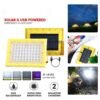 IWACHI Portable LED Camping Light 120W Outdoor High Brightness Solar Powered & USB Rechargeable Waterproof Powerbank