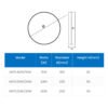 【SIRIM】MEGAMAN LED Surface Downlight 15W 24W 30W Panel Light Mounted Ceiling Down Light Round